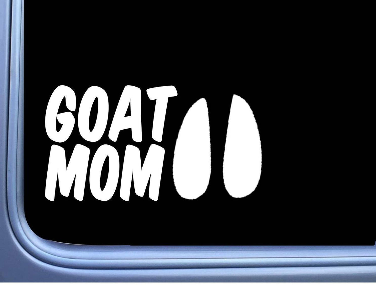 Goat Mom Vinyl Decal – 8 Inch
