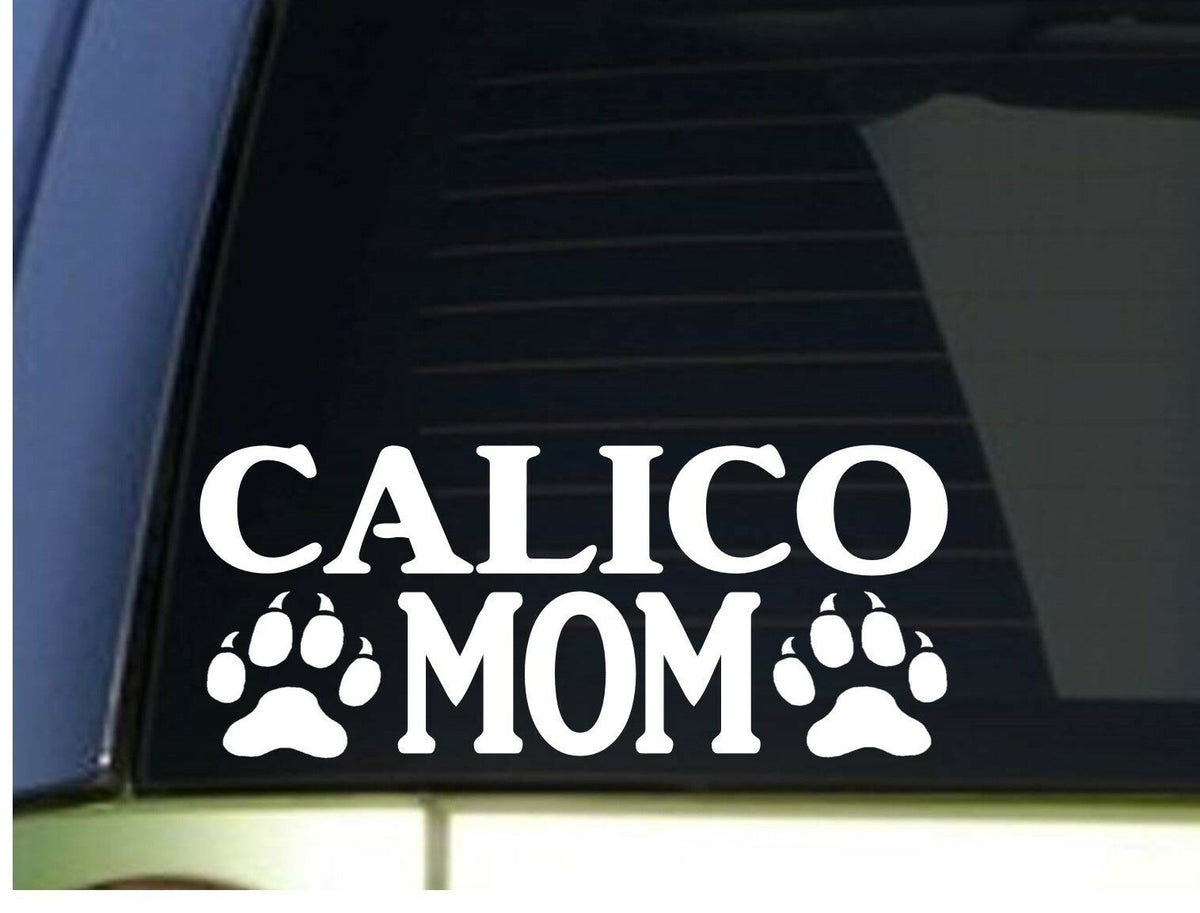 Calico Mom Vinyl Decal – 8.5 Inch