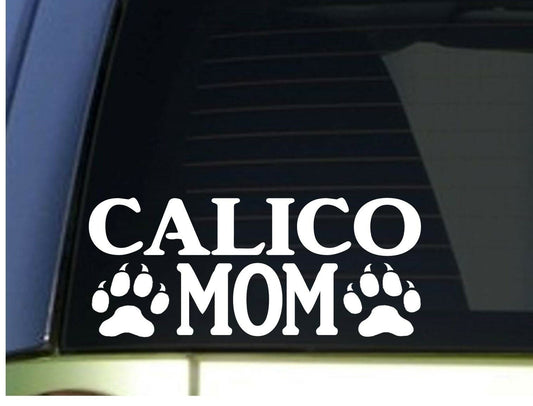 Calico Mom Vinyl Decal – 8.5 Inch