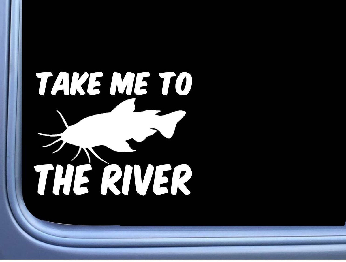 Take Me to the River Vinyl Decal – 6 Inch