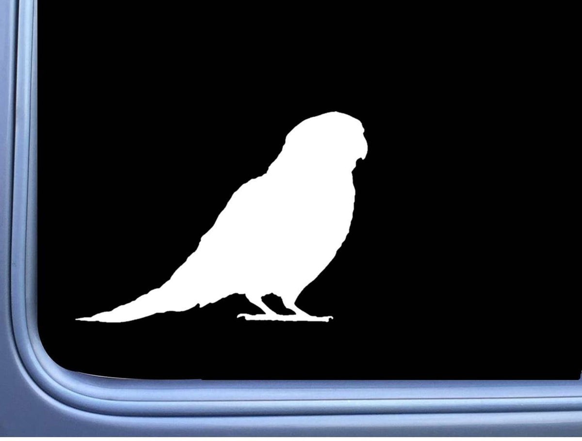 Parakeet Vinyl Decal – 6 Inch
