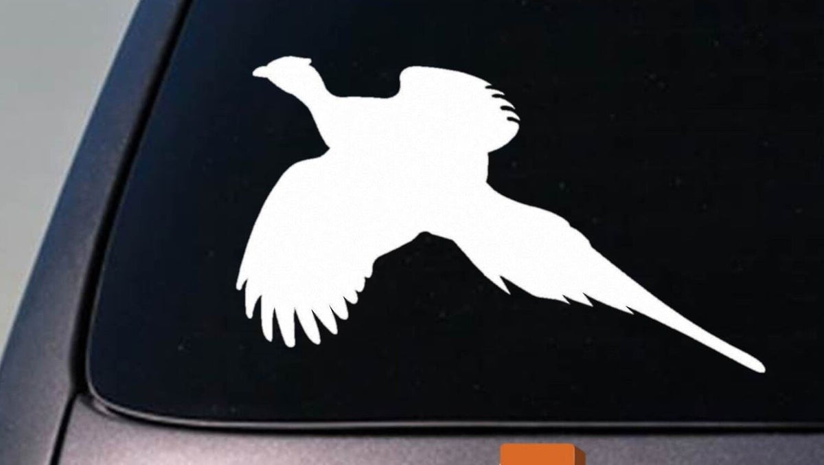 Pheasant Vinyl Decal – 6 Inch