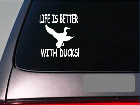 Life Is Better with Ducks Vinyl Decal