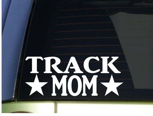 Track Mom Vinyl Decal – 8.5 Inch
