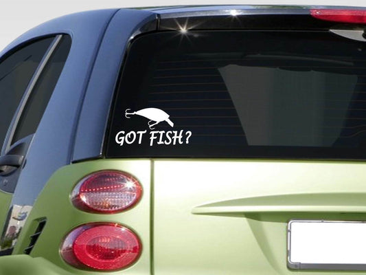 Got Fish Vinyl Decal – 8 Inch