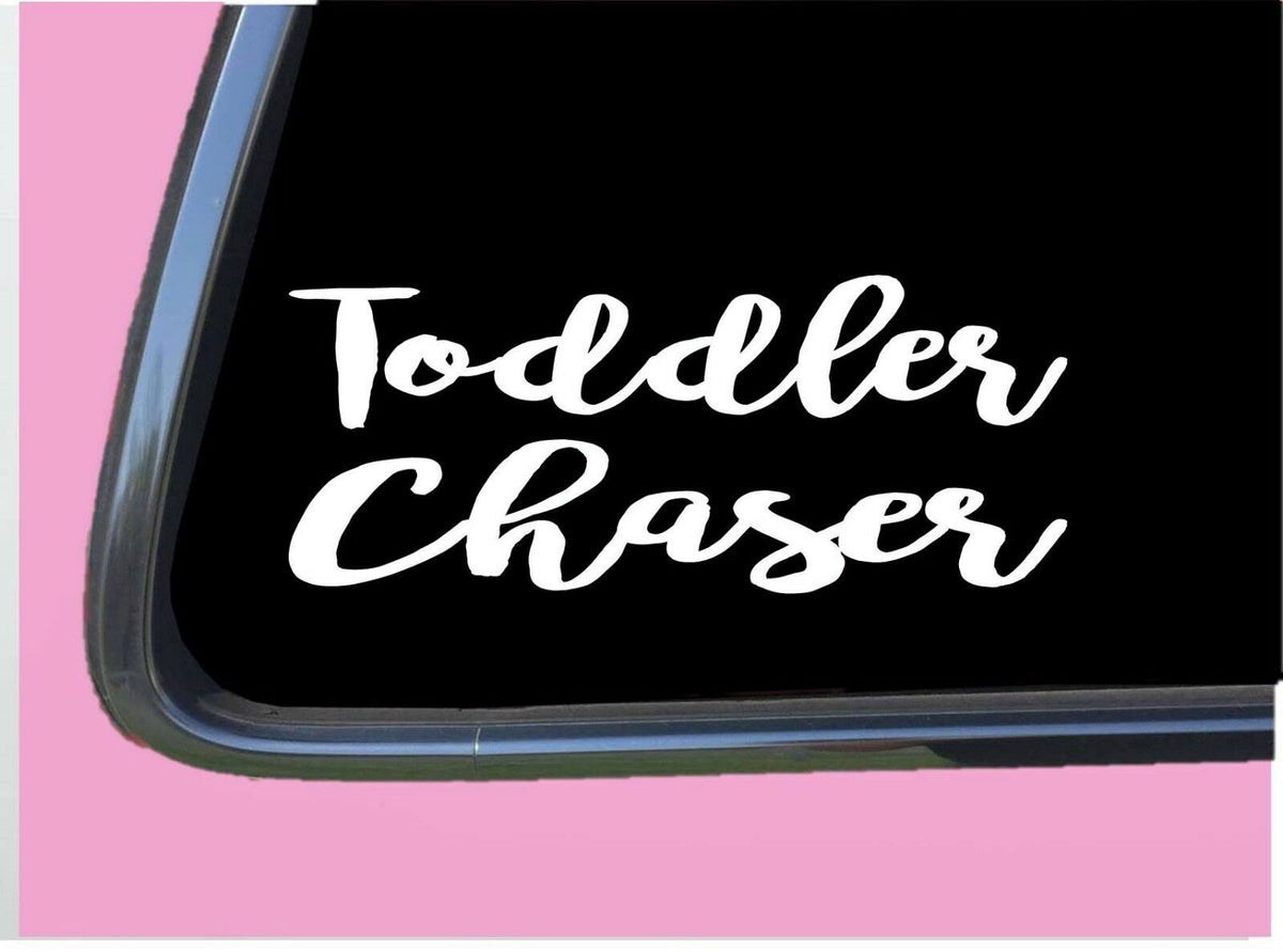 Toddler Chaser Vinyl Decal – 8 Inch