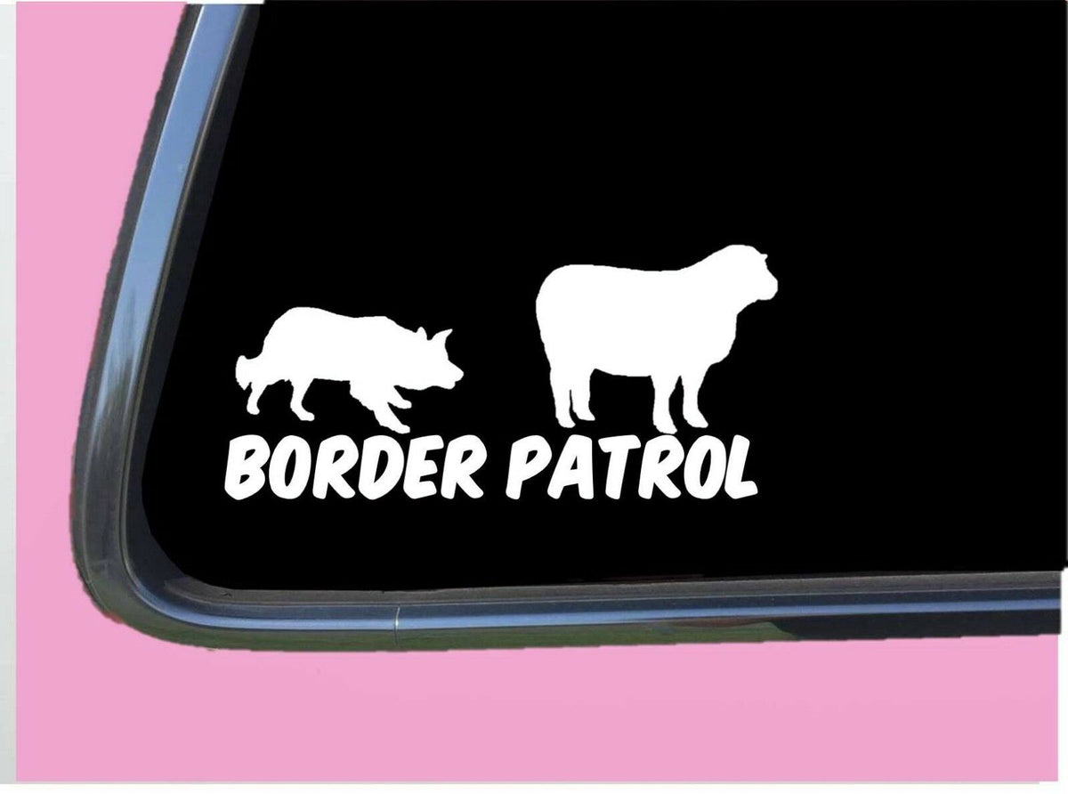 Border Patrol Vinyl Decal – 8 Inch