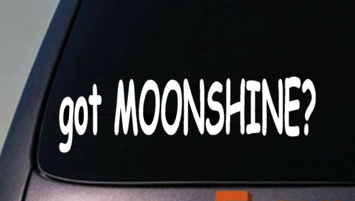 Got Moonshine Vinyl Decal – 6 Inch