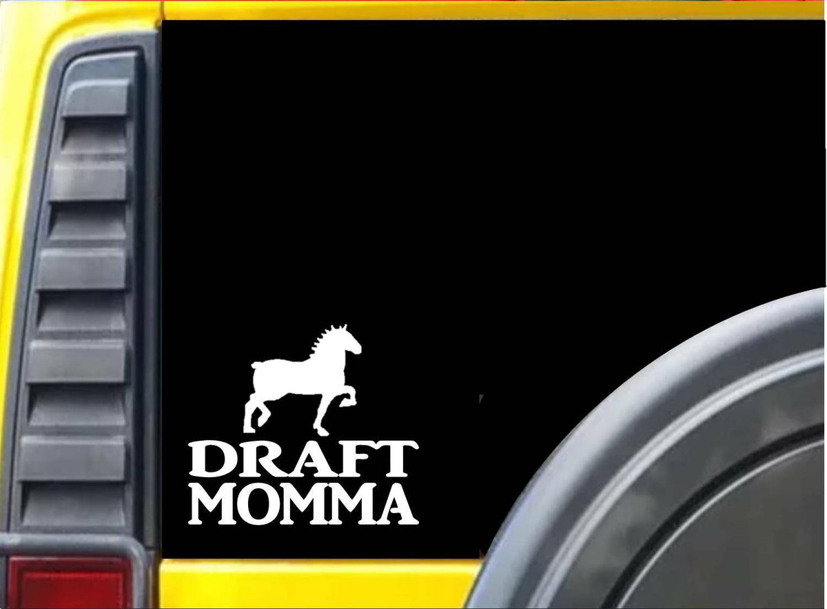 Draft Momma Vinyl Decal – 6 Inch