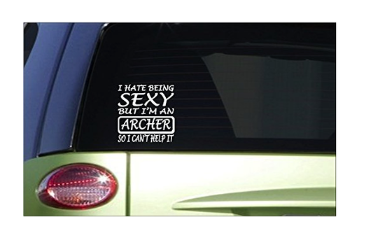 Sexy Archer Vinyl Decal – 6 Inch