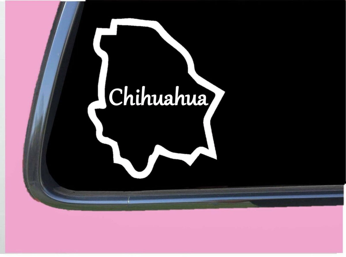 Chihuahua Mexico Vinyl Decal – 6 Inch