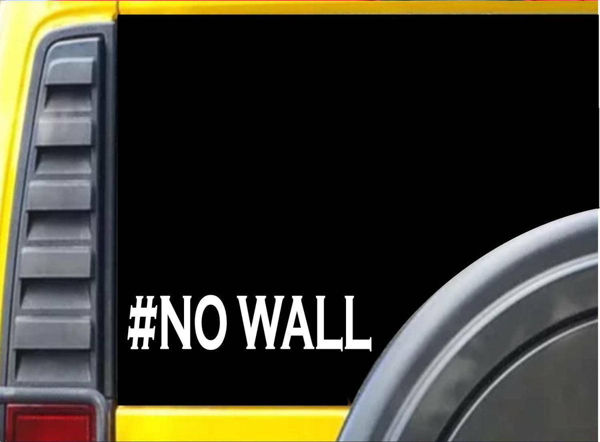 #No Vinyl Decal – 8 Inch