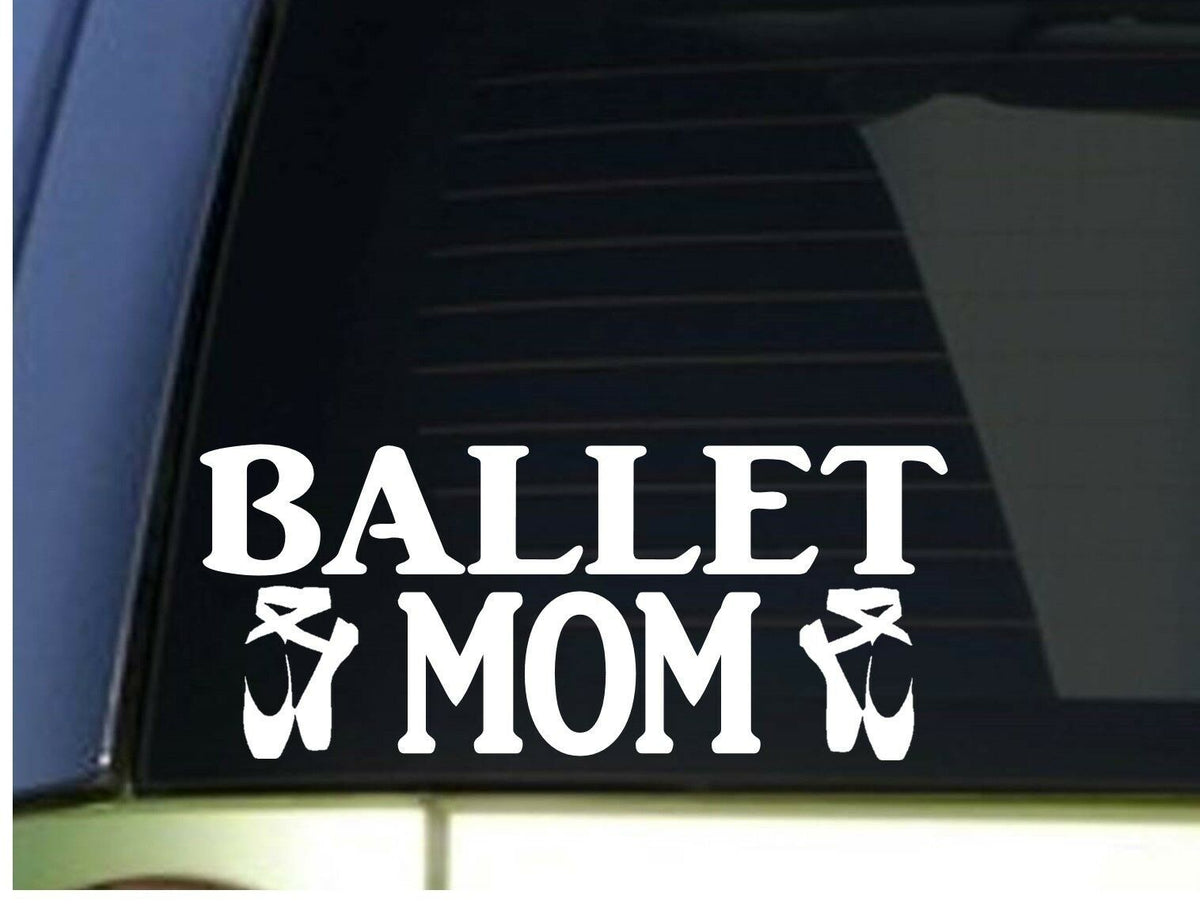 Ballet Mom Vinyl Decal – 8.5 Inch