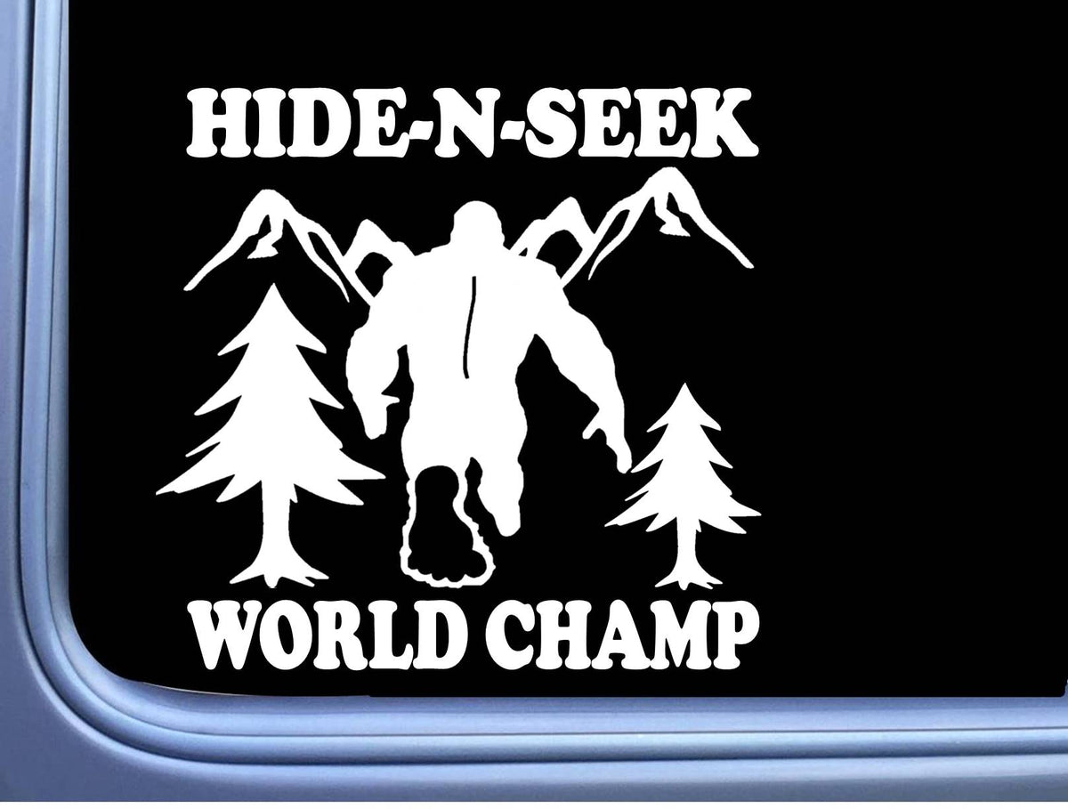 Bigfoot Vinyl Decal – 6 Inch