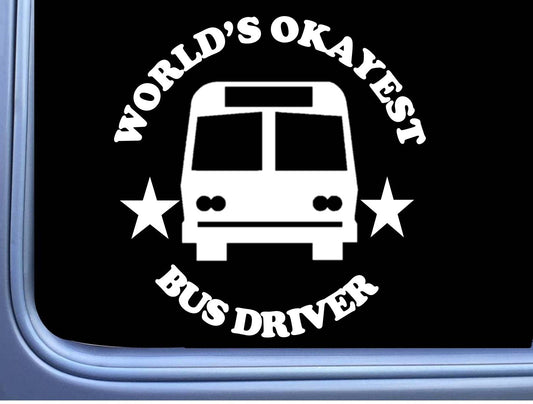School Bus Driver Vinyl Decal – 6 Inch