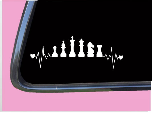 Chess Vinyl Decal – 8 Inch