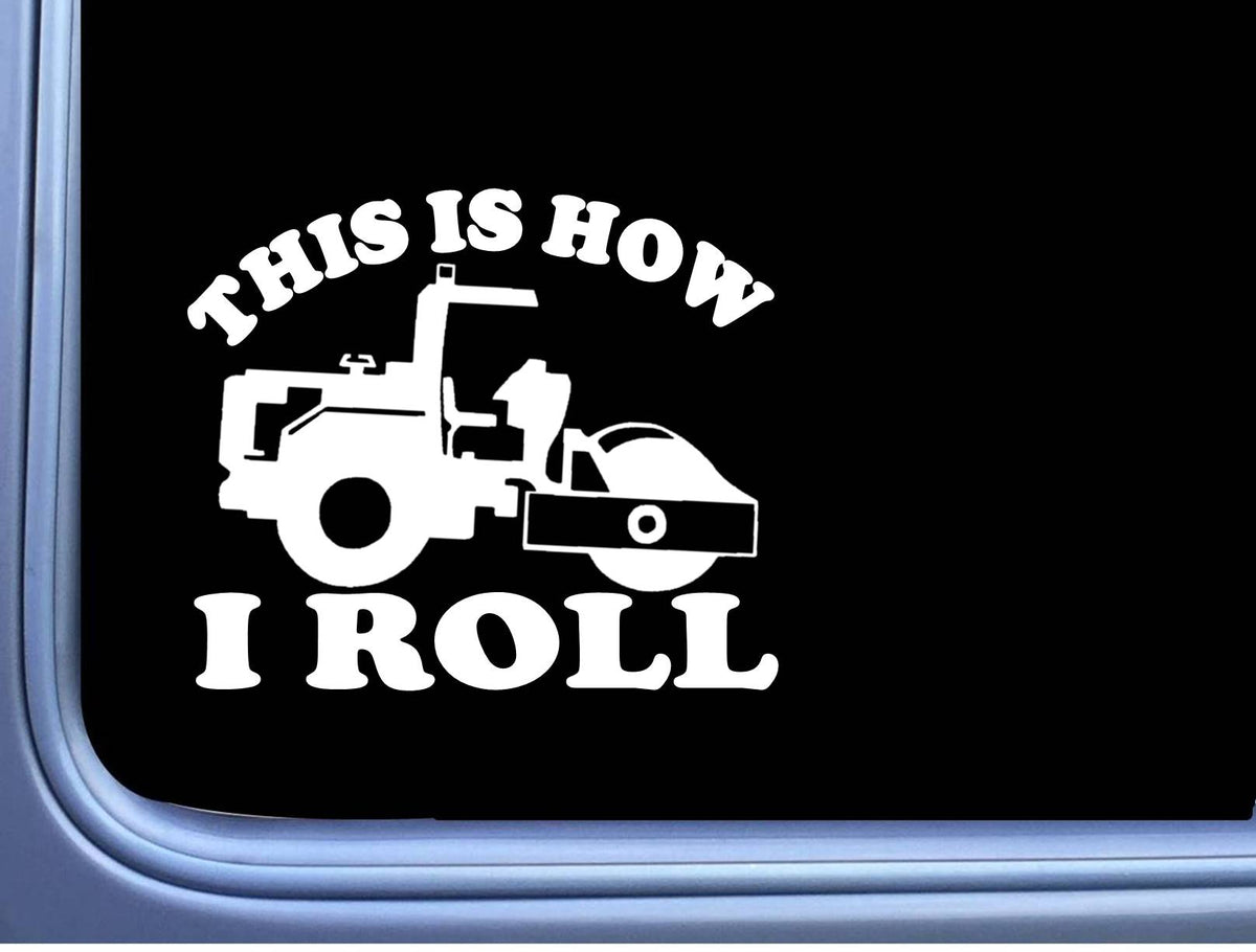 Compactor Vinyl Decal – 6 Inch