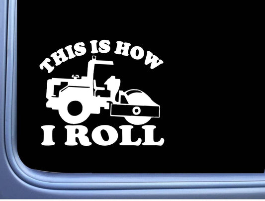 Compactor Vinyl Decal – 6 Inch