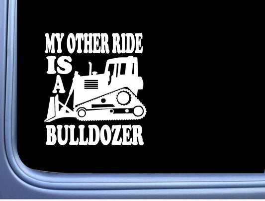 Bulldozer Vinyl Decal – 6 Inch