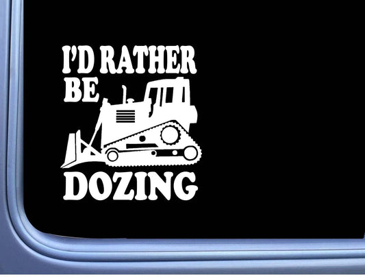 Bulldozer Vinyl Decal – 6 Inch