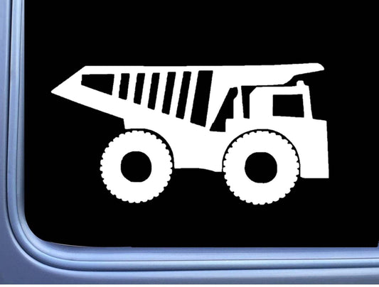 Dump Vinyl Decal – 8 Inch