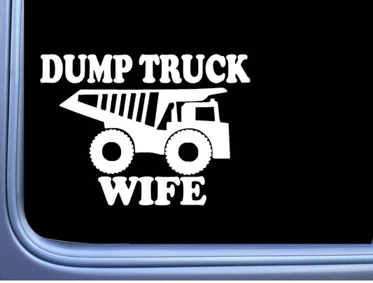 Dump Vinyl Decal – 8 Inch