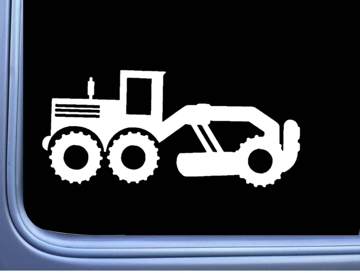 Road Grader Vinyl Decal – 8 Inch
