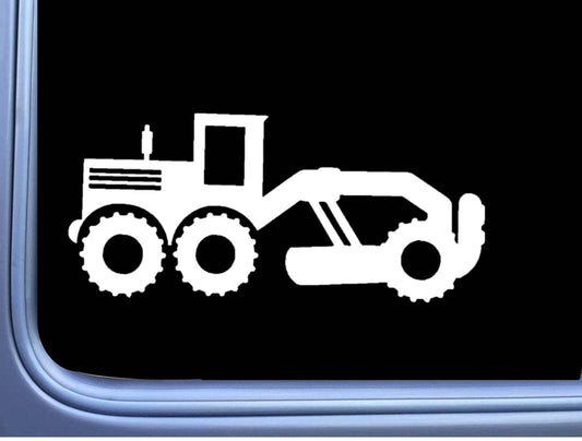 Road Grader Vinyl Decal – 8 Inch