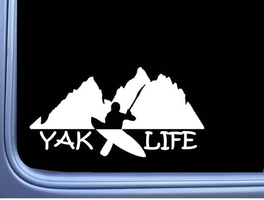 Kayak Life Vinyl Decal – 6 Inch