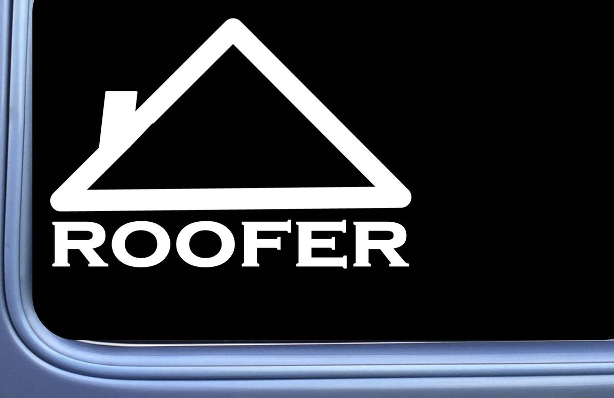 Roofer Vinyl Decal – 6 Inch