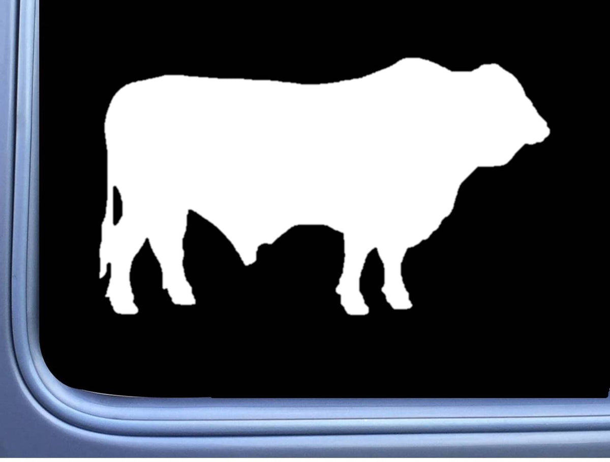 Santa Gertrudis Bull Vinyl Decal – 6 Inch