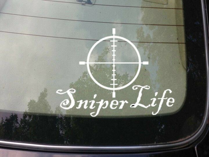 Sniper Life Vinyl Decal