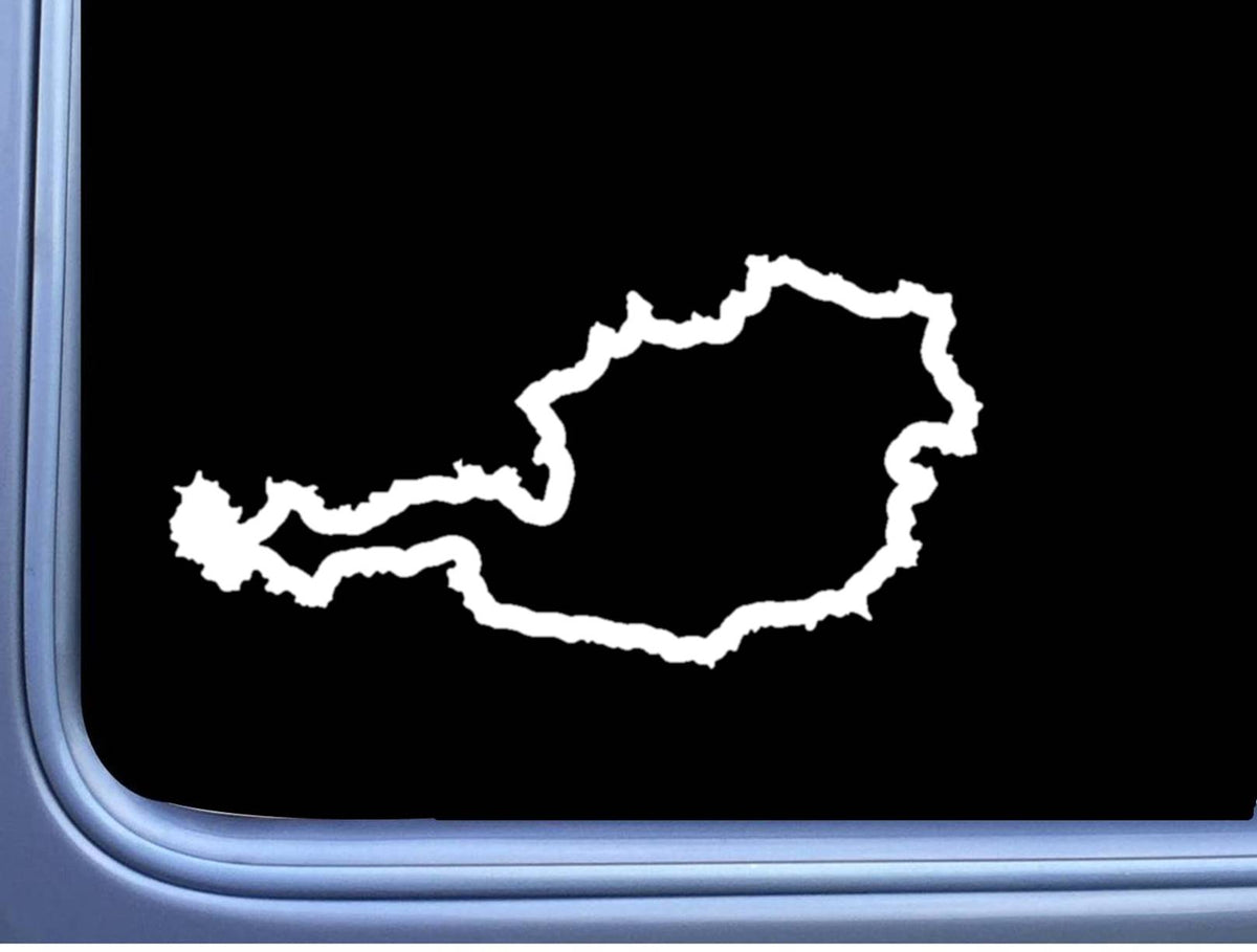 Austria Country Vinyl Decal – 6 Inch