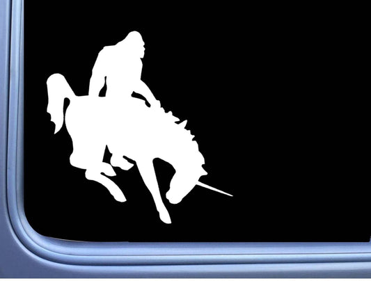 Bigfoot Unicorn Bronco Vinyl Decal – 6 Inch