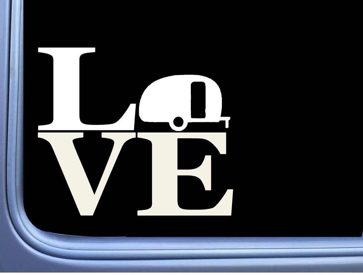 Camper Love Vinyl Decal – 6 Inch
