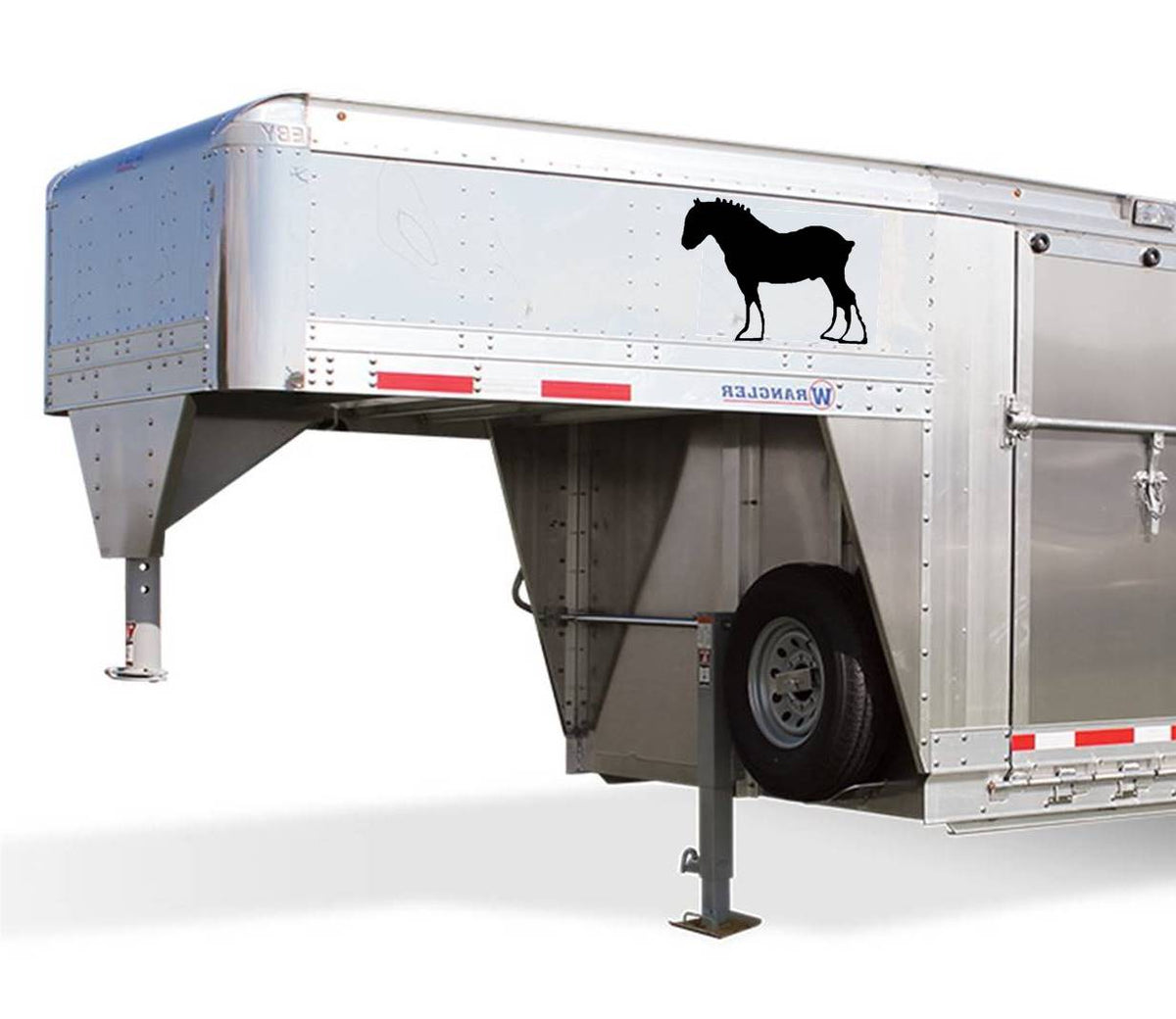 Clydesdale Vinyl Decal – 12 Inch