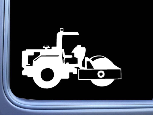 Compactor Vinyl Decal – 8 Inch