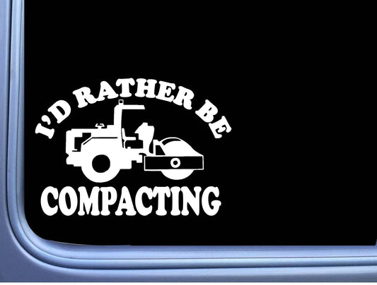 Compactor Vinyl Decal – 6 Inch