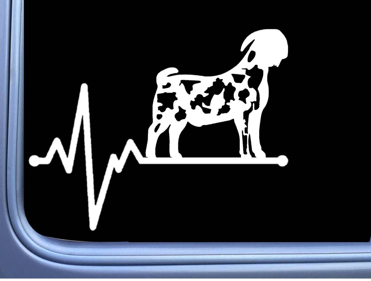 Dapple Boer Goat Lifeline Vinyl Decal – 8 Inch