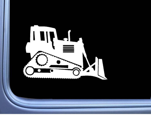 Bulldozer Vinyl Decal – 6 Inch