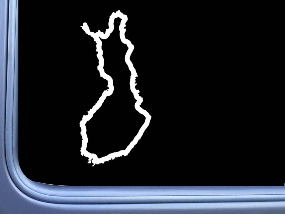 Finland Country Vinyl Decal – 6 Inch