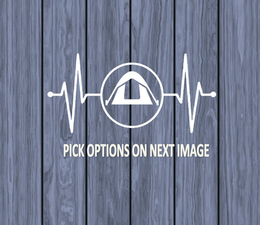 Outdoors Lifeline Vinyl Decal – 8 Inch