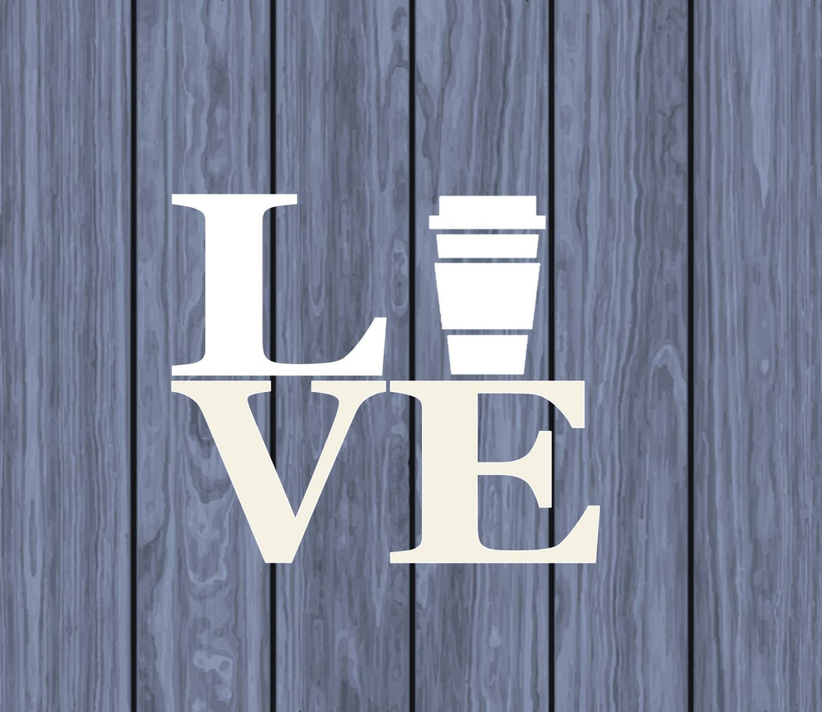 Coffee Love Vinyl Decal