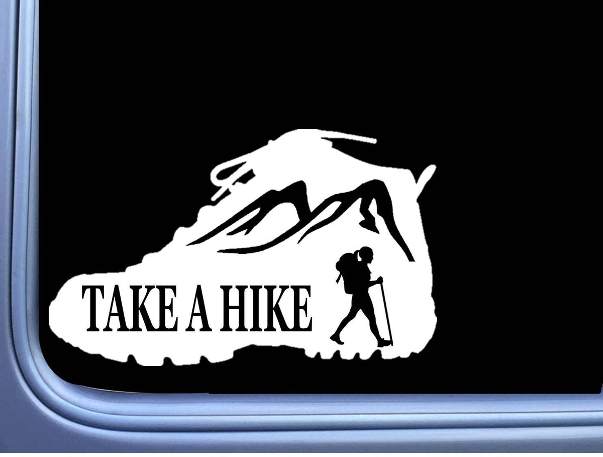 Take a Hike Vinyl Decal – 6 Inch