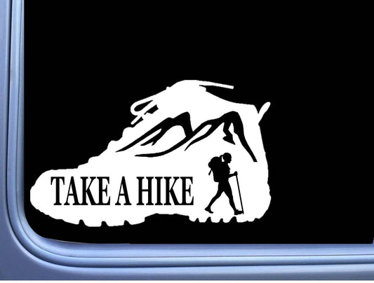Take a Hike Vinyl Decal – 6 Inch