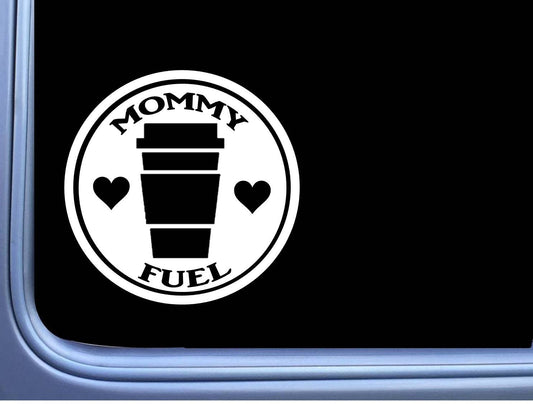 Mommy Fuel Coffee Vinyl Decal – 6 Inch