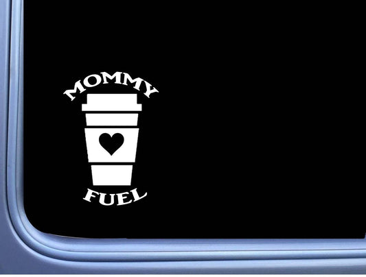 Mommy Fuel Coffee Vinyl Decal – 6 Inch