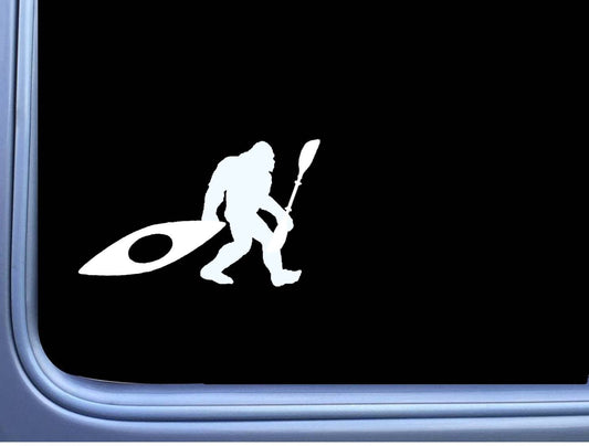 Bigfoot Kayak Vinyl Decal – 6 Inch