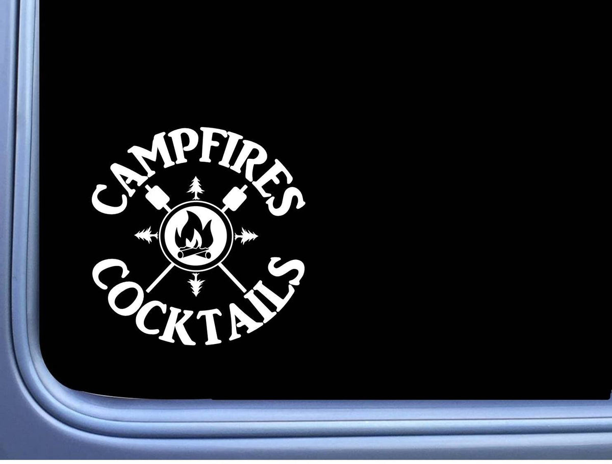 Campfires Vinyl Decal – 6 Inch