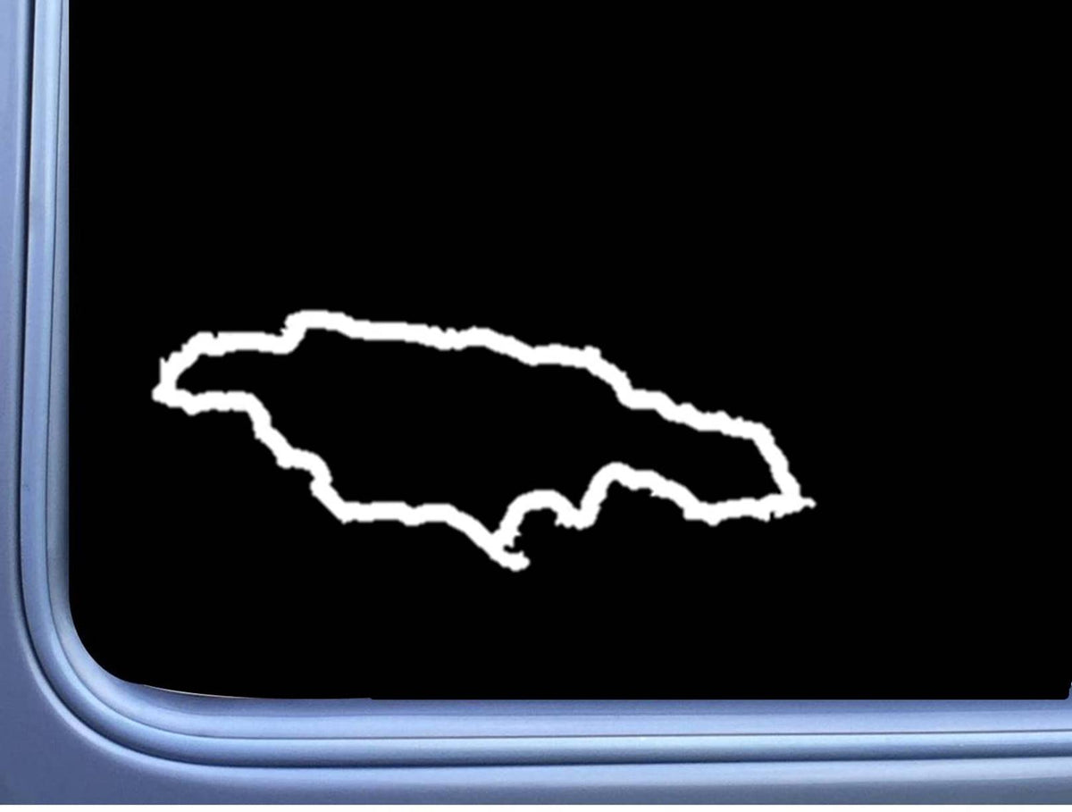 Jamaica Vinyl Decal – 8 Inch